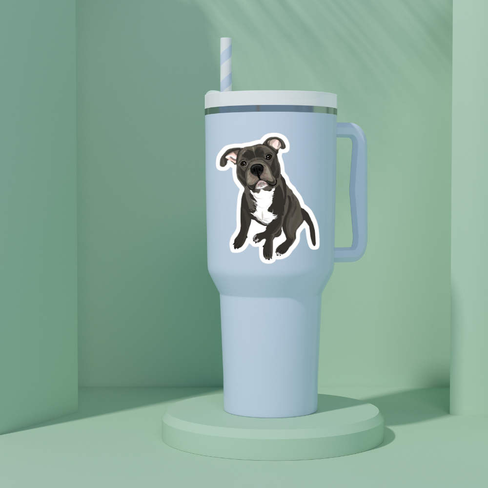 Stickers Mascotas - Pitbull