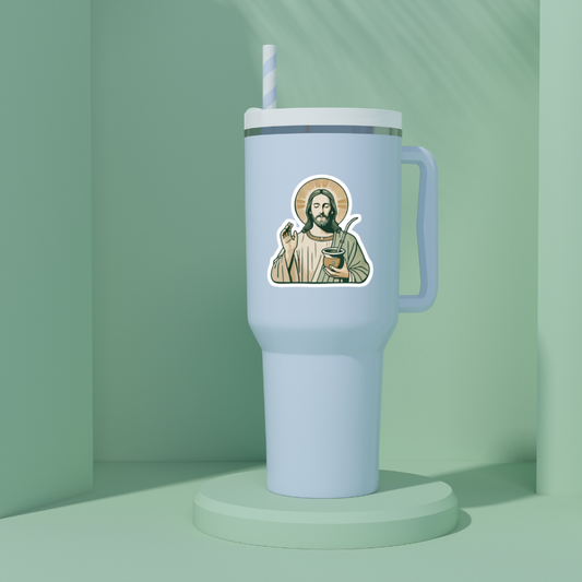 Sticker Uruguay - Jesús mate