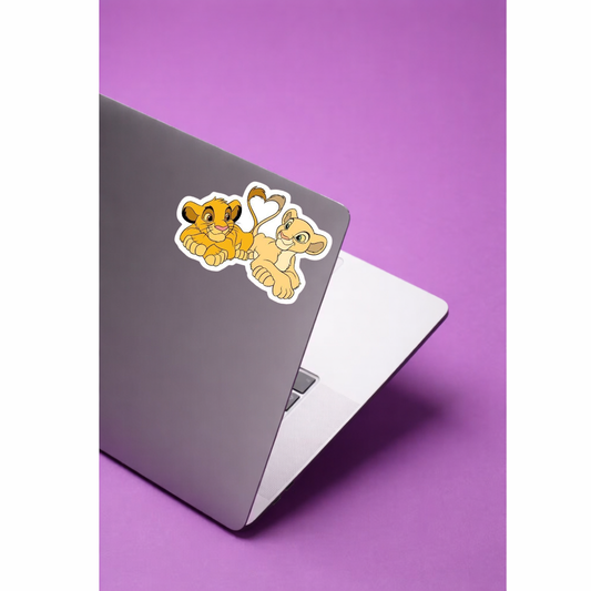 Stickers películas - Simba y Nala