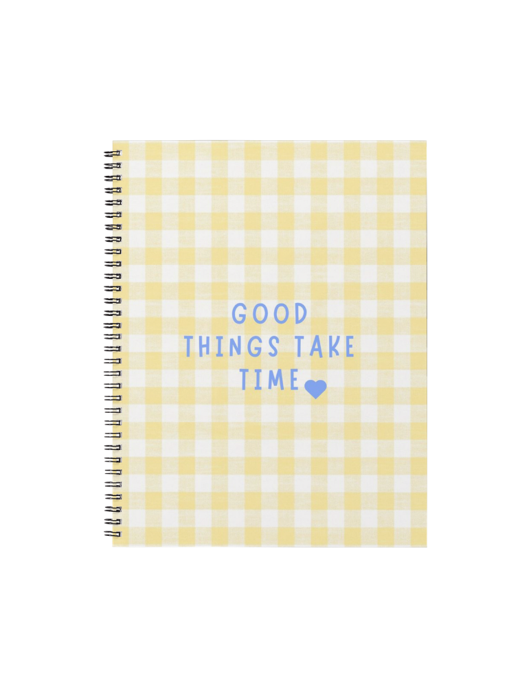 Cuaderno - Good things take time
