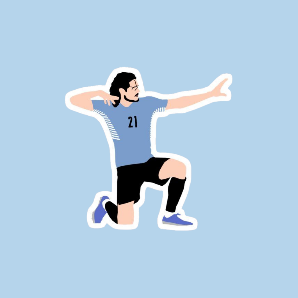 Sticker Uruguay -Cavani