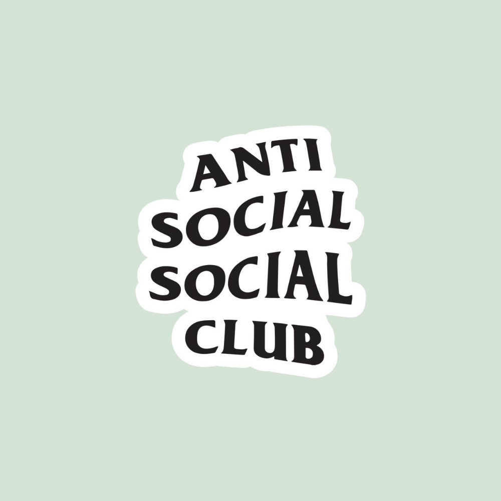 Stickers street vibes - Anti social social club