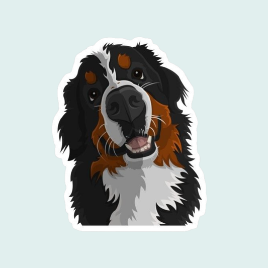 Stickers Mascotas - San bernardo