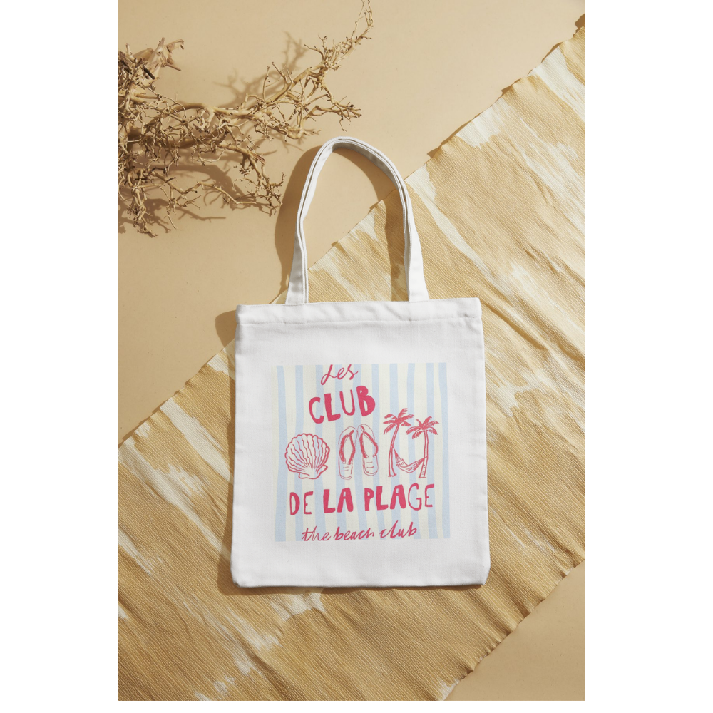 Tote bag - Club de la plage