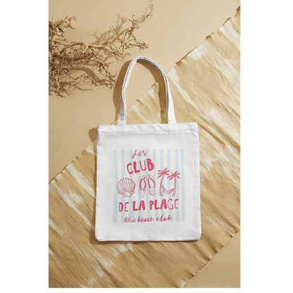 Tote bag - Club de la plage