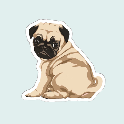 Stickers Mascotas - Pug