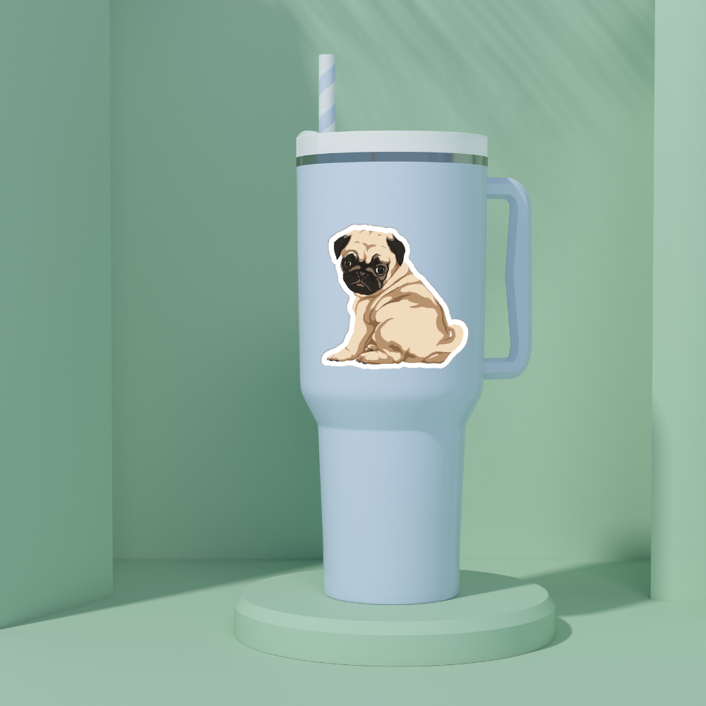 Stickers Mascotas - Pug