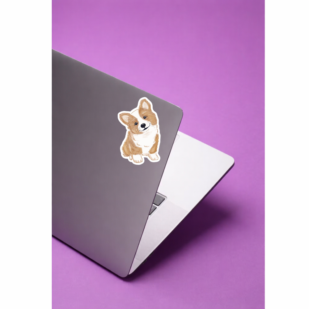 Stickers Mascotas - Corgi
