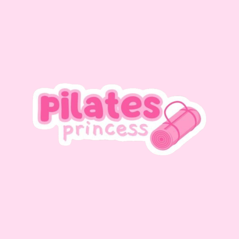 Stickers Pink mood - Pilates princess