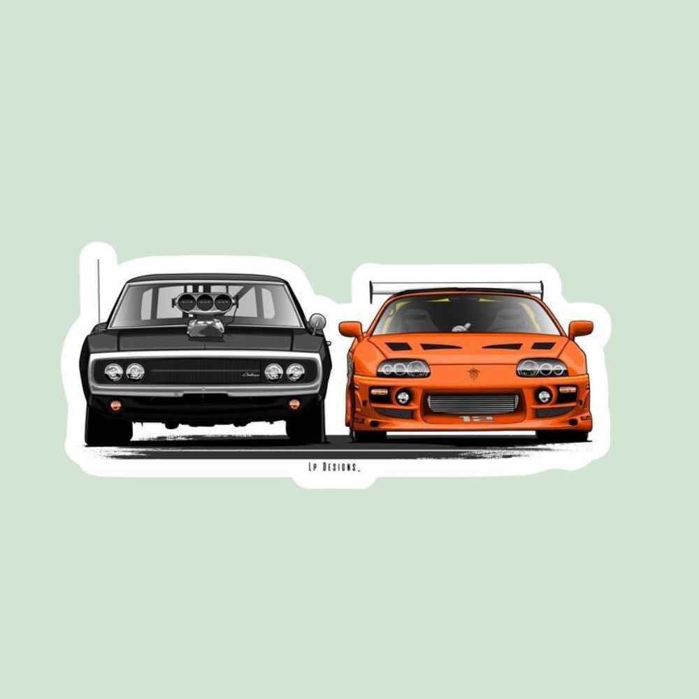 Stickers Street vibes - Rápidos y furiosos