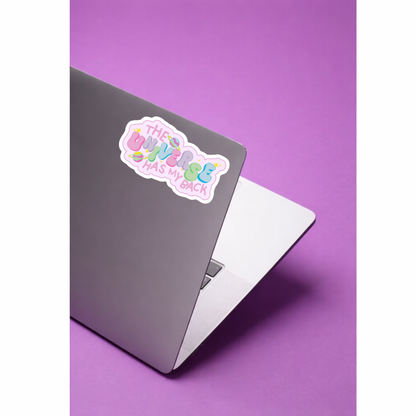Stickers Pink mood - Universe has my back