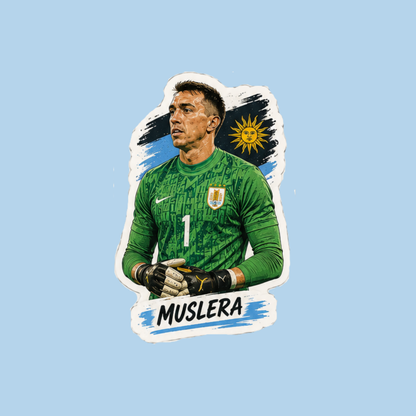 Sticker Uruguay - Muslera