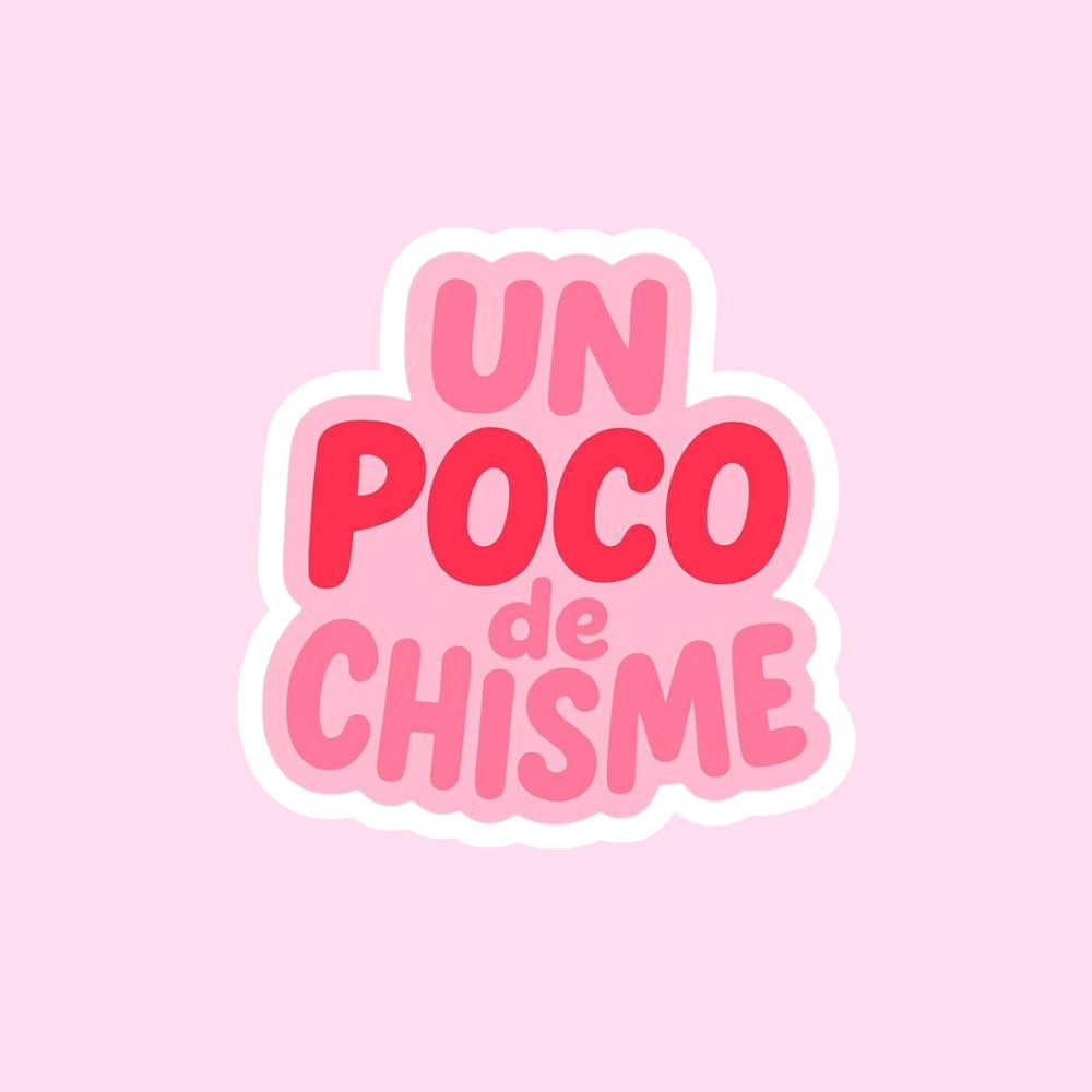 Stickers Pink mood - Un poco de chisme