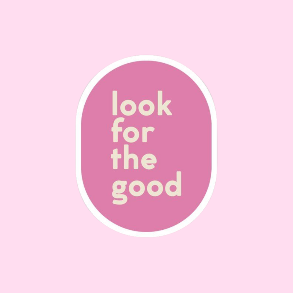 Stickers Pink mood - Look for the good