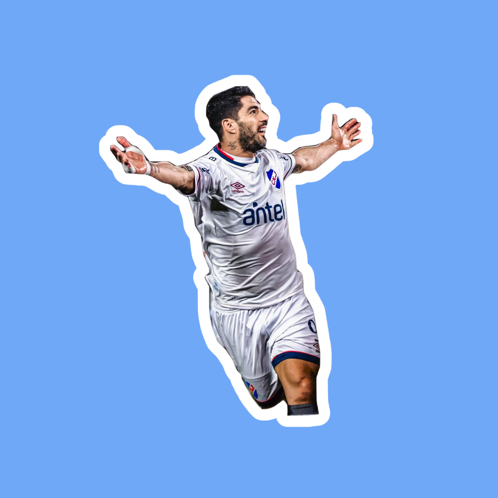 Sticker nacional - Suárez
