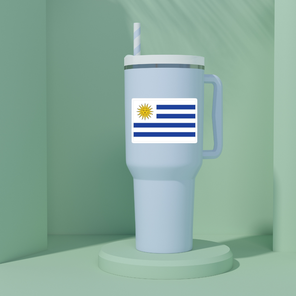 Sticker Uruguay - Bandera Uruguay