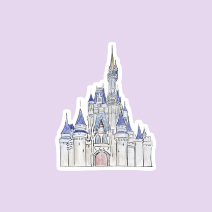 Stickers películas - Castillo Disney