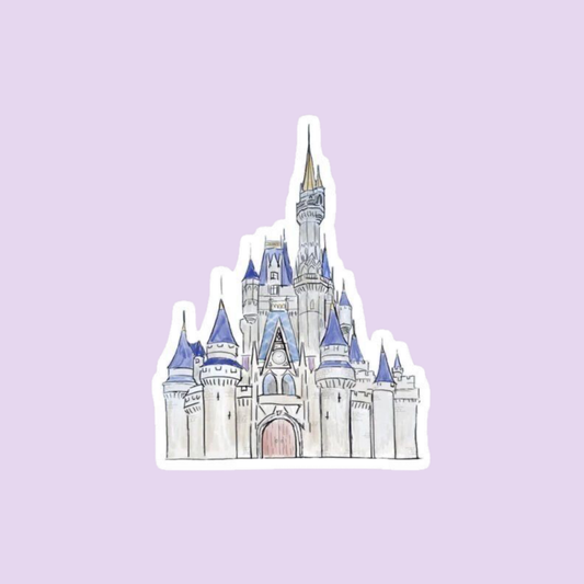 Stickers películas - Castillo Disney