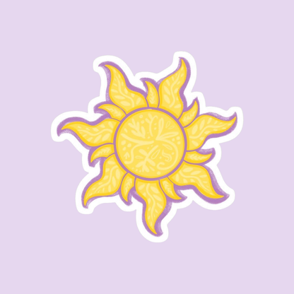 Stickers películas - Sol rapunzel