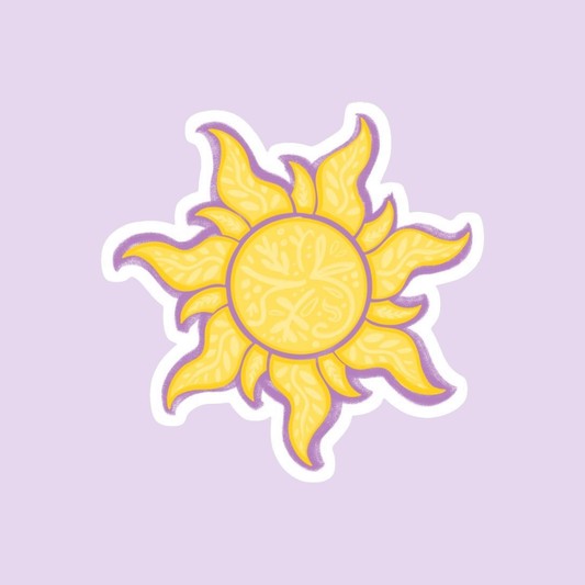 Stickers películas - Sol rapunzel