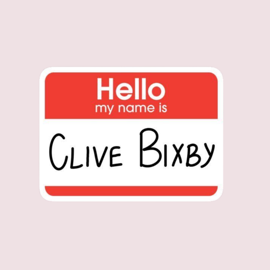 Stickers Series - Clive Bixby
