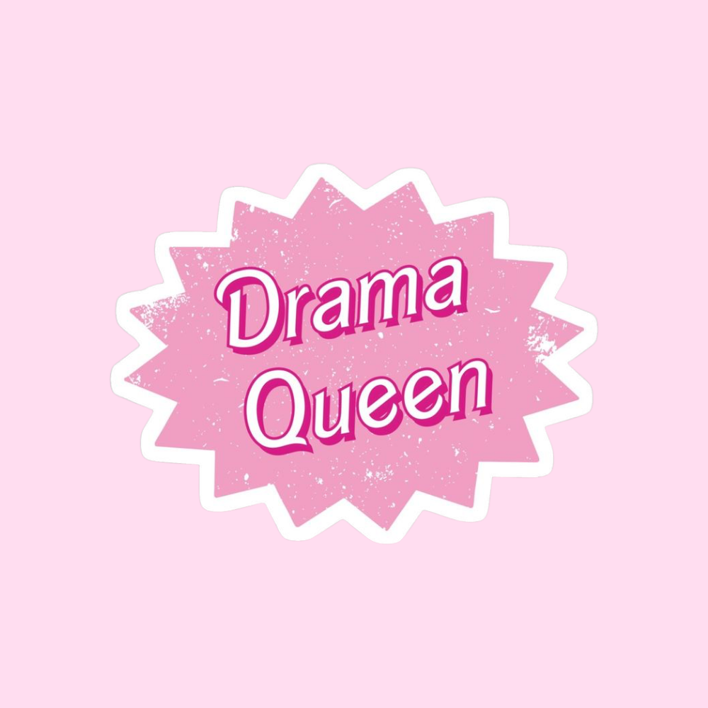Stickers Pink mood - Drama queen