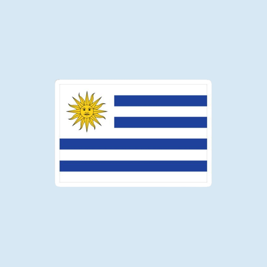 Sticker Uruguay - Bandera Uruguay