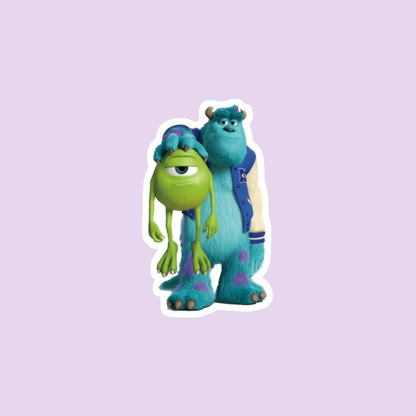 Stickers películas - Mike y Sully