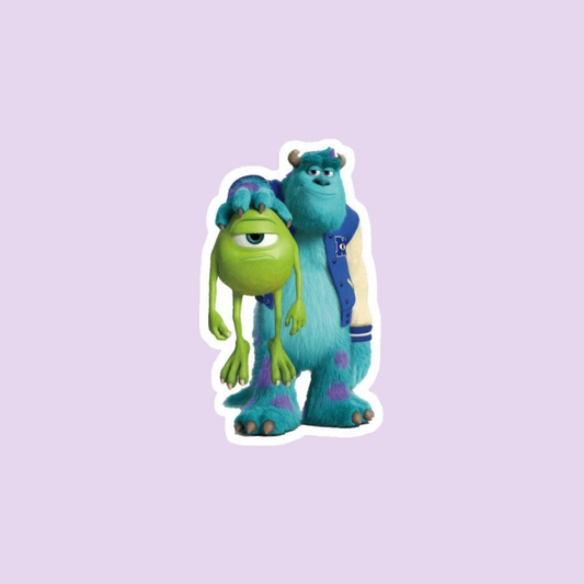 Stickers películas - Mike y Sully