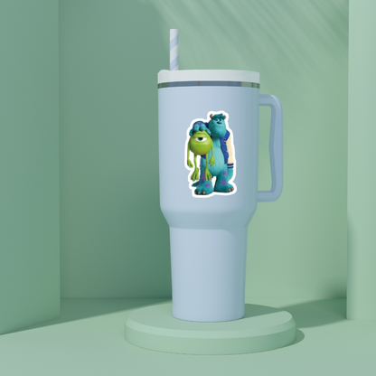 Stickers películas - Mike y Sully