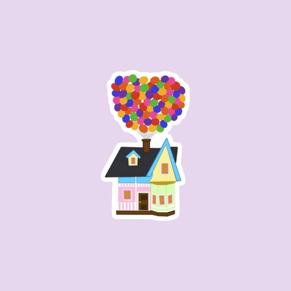 Stickers películas - Casa Up