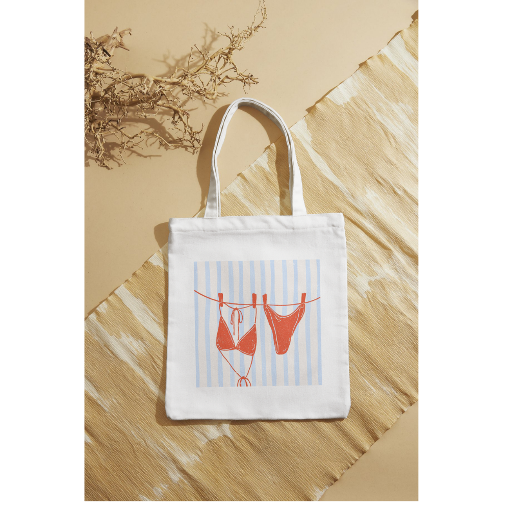 Tote bag - Bikini rojo