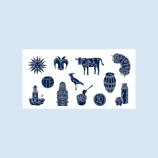 Sticker Uruguay - Esencia uruguaya