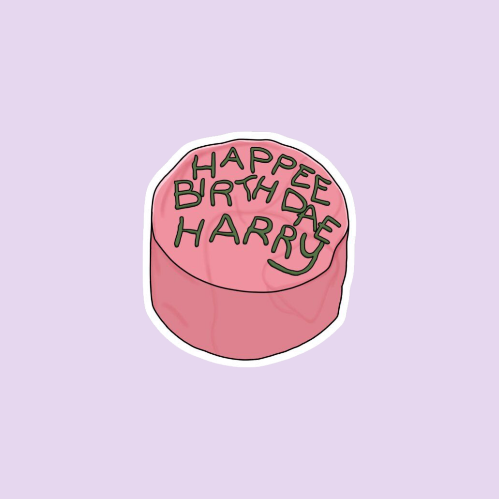 Stickers películas - Torta Harry