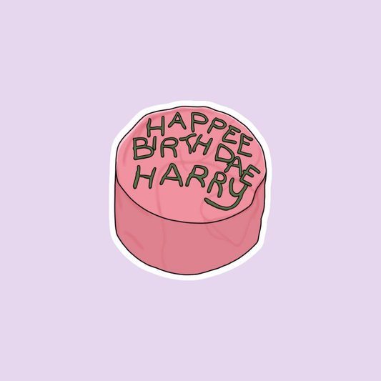 Stickers películas - Torta Harry