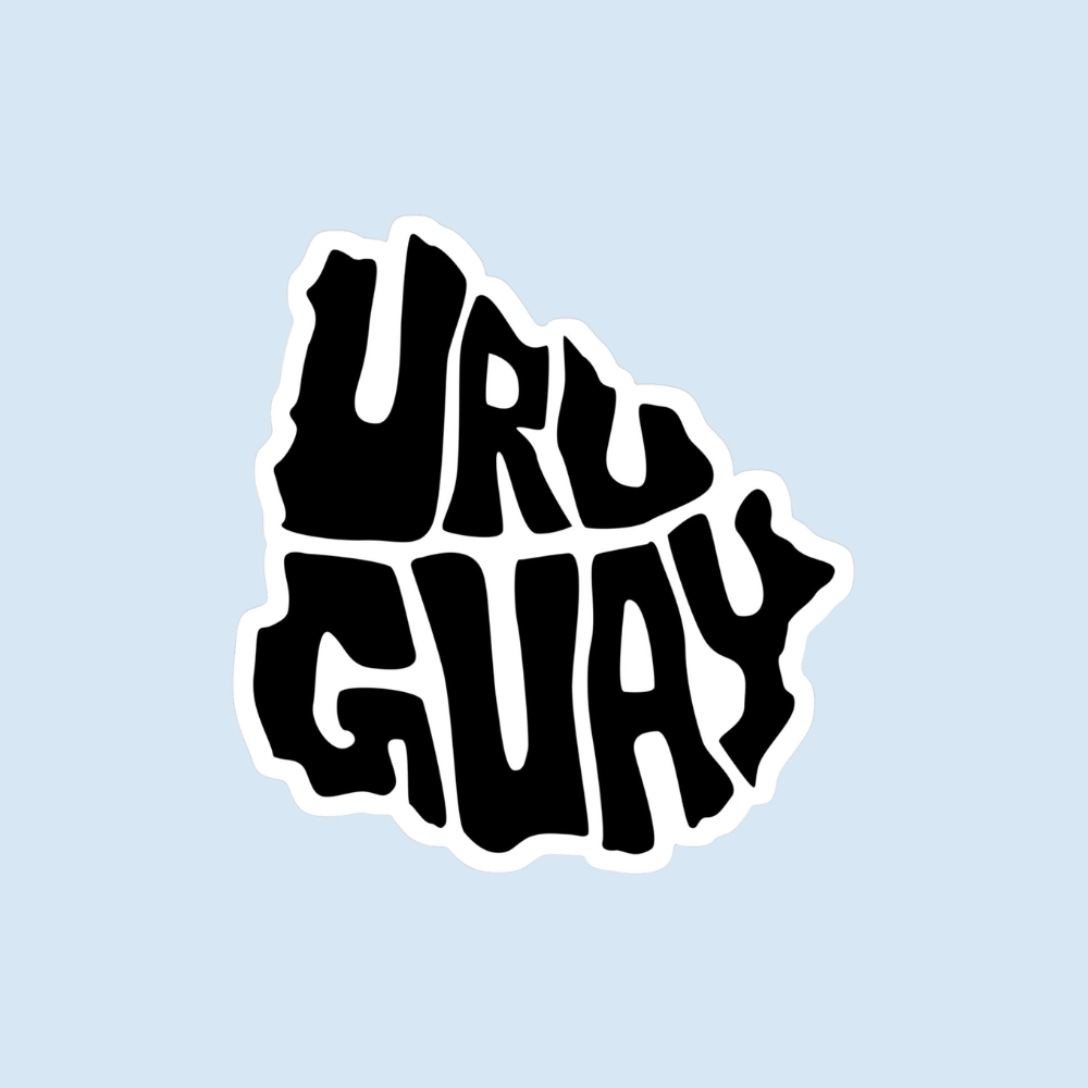 Sticker Uruguay - Uruguay Bold