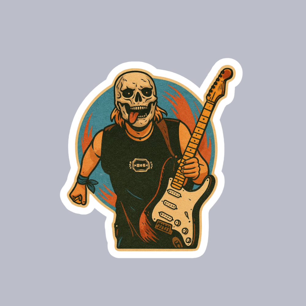 Stickers Rock - Airbag 4