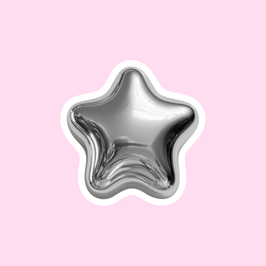 Stickers Pink mood - Estrella espejo