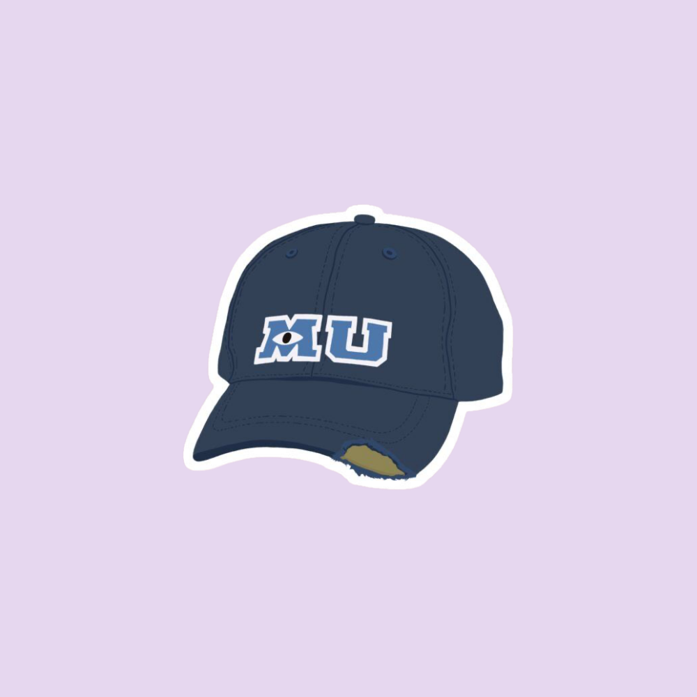 Stickers películas - Gorro Monster University
