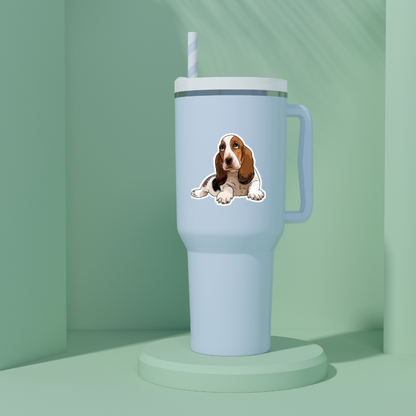 Stickers Mascotas - Basset Hound