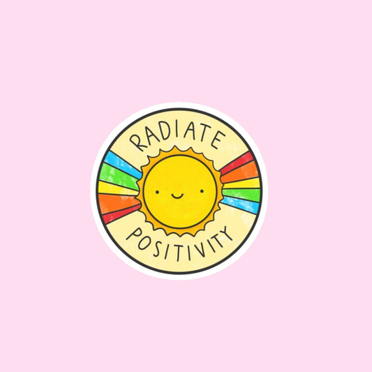 Stickers Pink mood - Radiate positivity