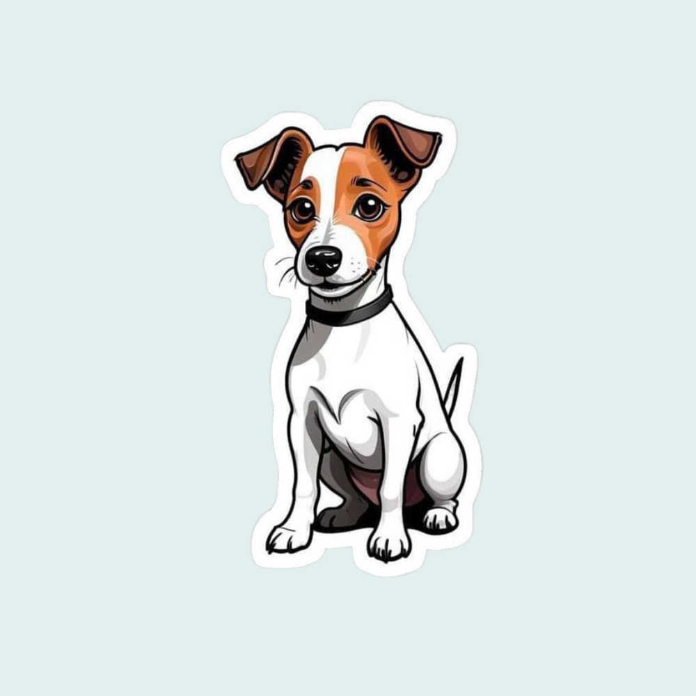 Stickers Mascotas - Jack Russell