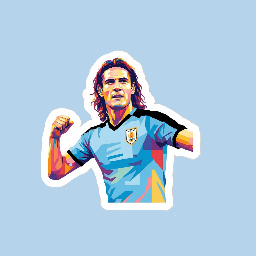 Sticker Uruguay - Edinson Cavani