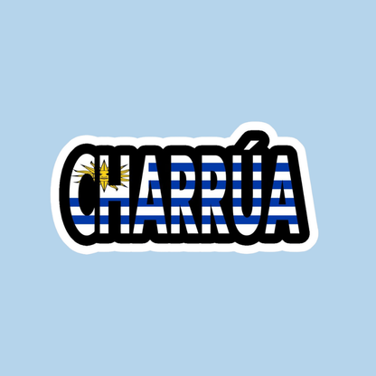 Sticker Uruguay -Charrúa