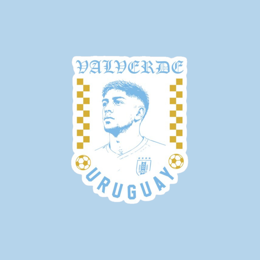 Sticker Uruguay - Valverde