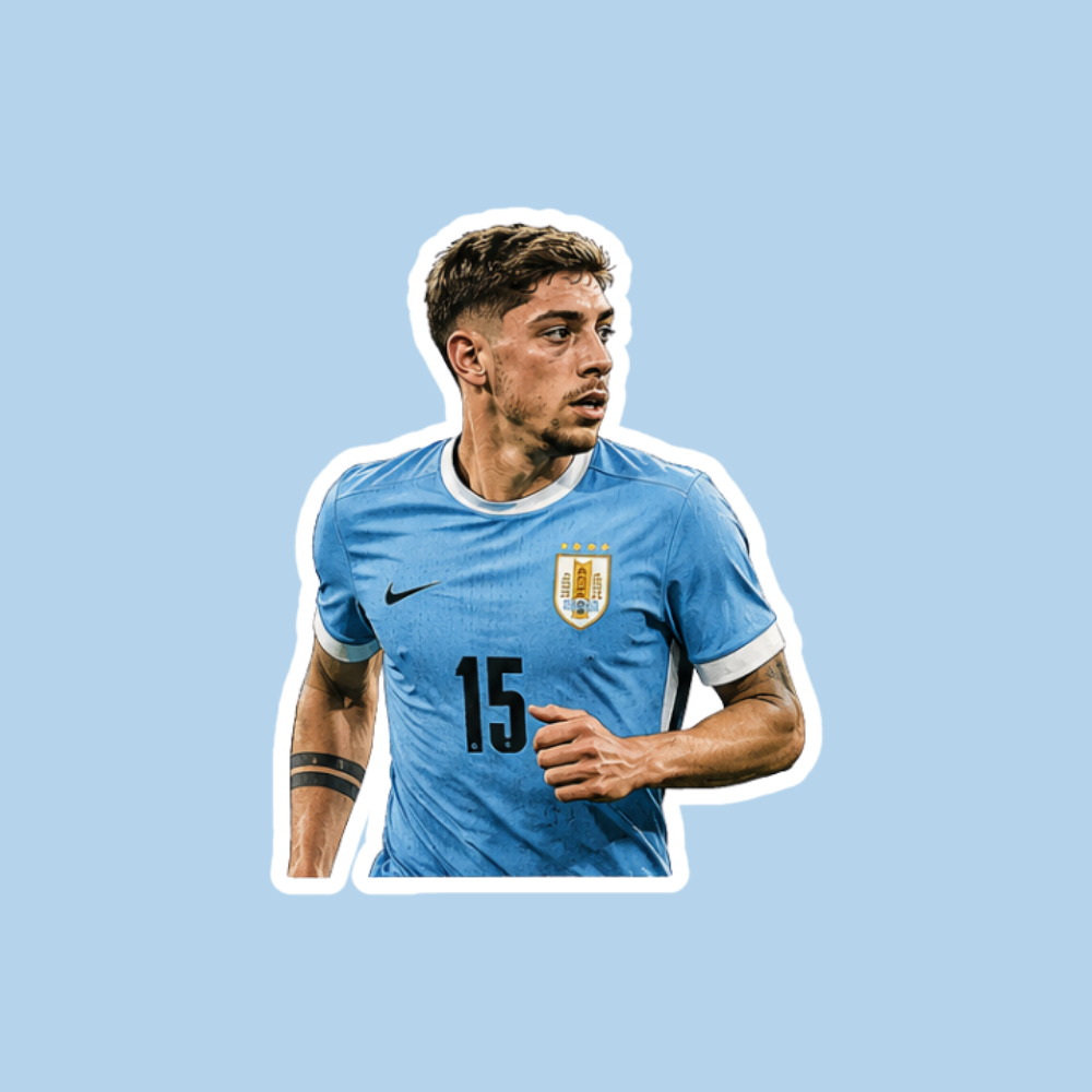 Sticker Uruguay - Fede Valverde