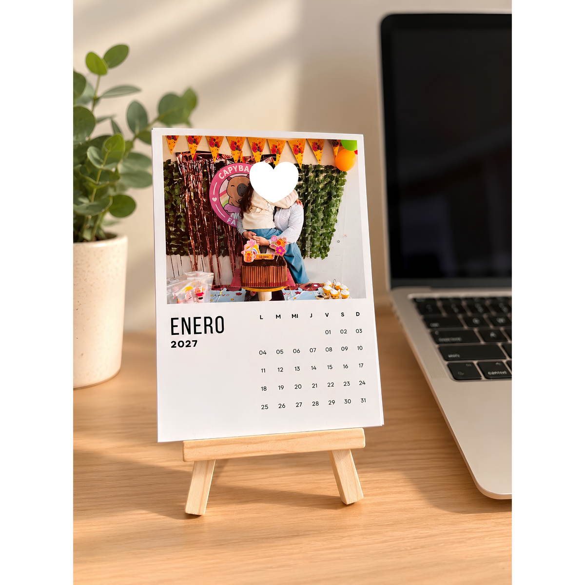 Calendario de escritorio 2027