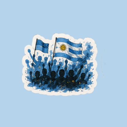 Sticker Uruguay - Hinchada