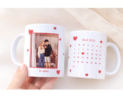 Taza calendario