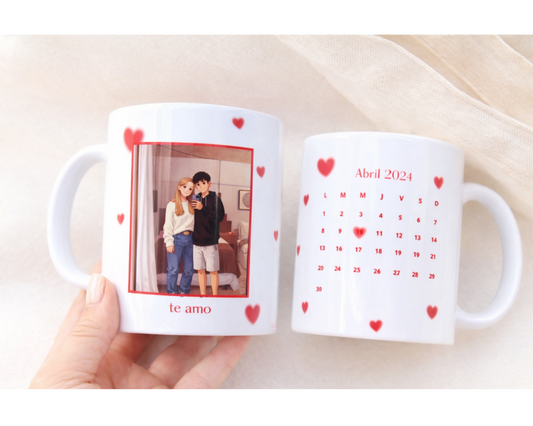 Taza calendario